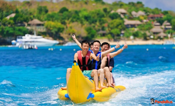 【バリ島】レンボンガン島　バリハイ・リーフクルーズ＜往復送迎・ビュッフェランチ付き＞